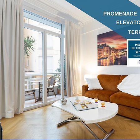 Promenade, 2Pieces Chic Et Clim Avec Terrasse Appartement Nice Buitenkant foto