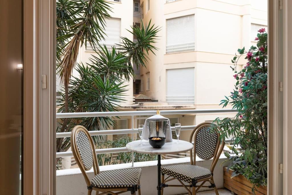 Promenade, 2Pieces Chic Et Clim Avec Terrasse Appartement Nice Buitenkant foto