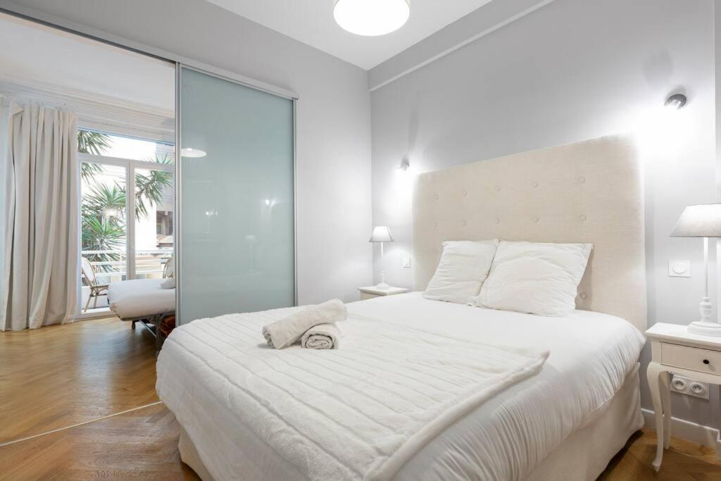 Promenade, 2Pieces Chic Et Clim Avec Terrasse Appartement Nice Buitenkant foto
