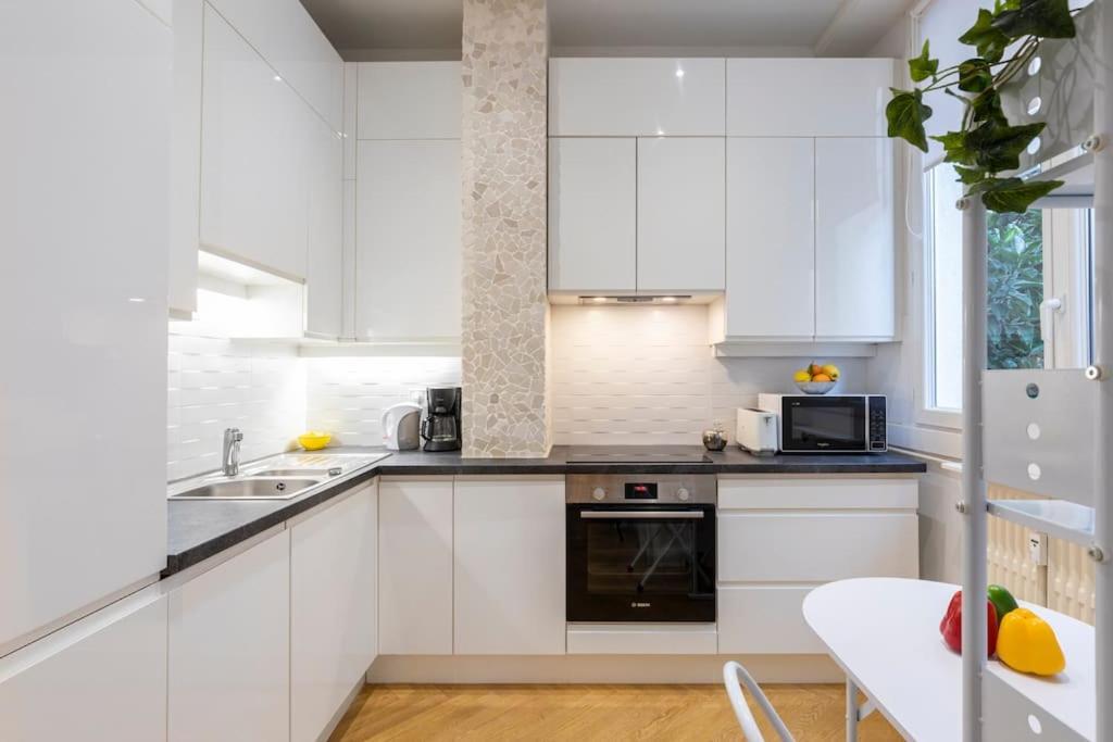 Promenade, 2Pieces Chic Et Clim Avec Terrasse Appartement Nice Buitenkant foto