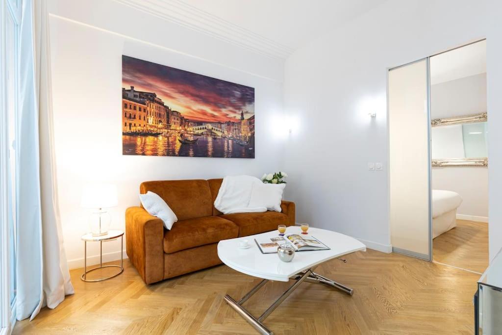 Promenade, 2Pieces Chic Et Clim Avec Terrasse Appartement Nice Buitenkant foto